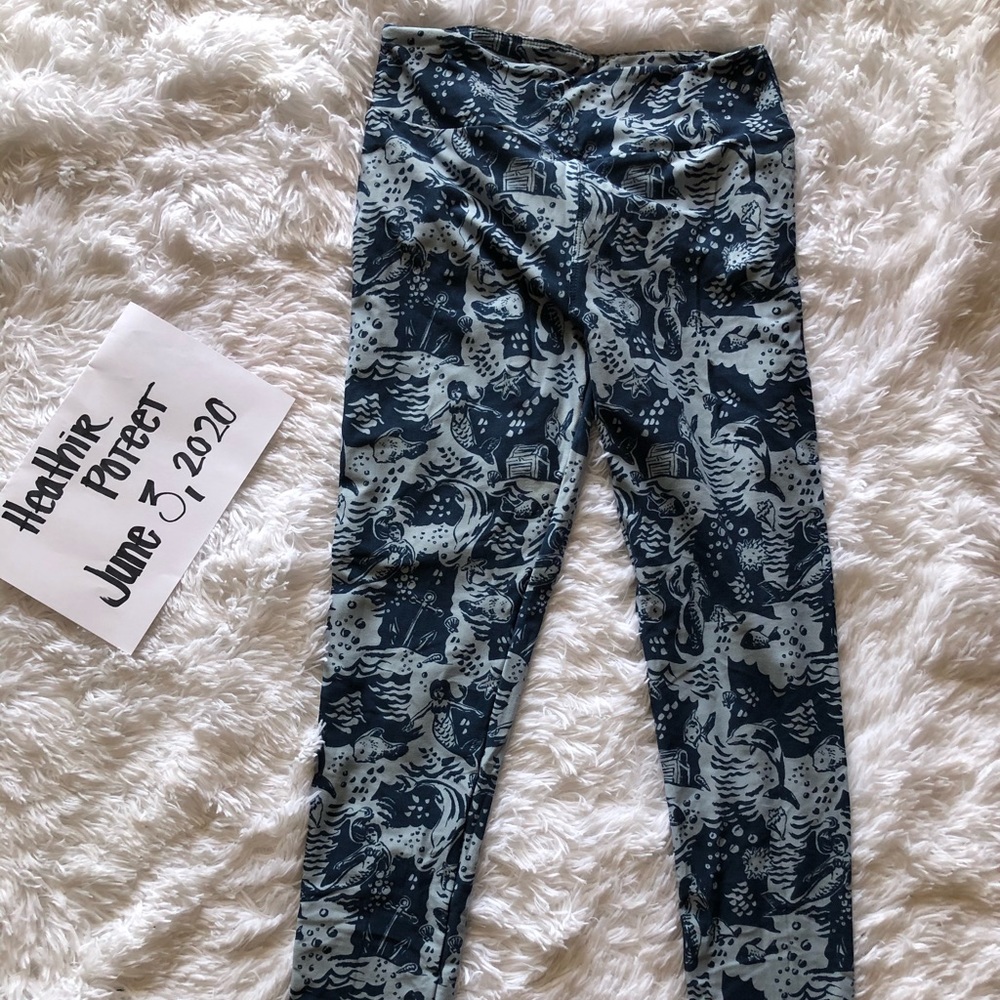 Mermaid/Nautical Leggings